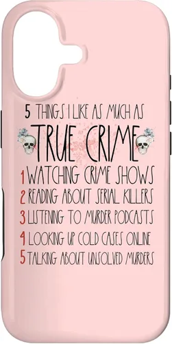 Vista 32 de Funda para iPhone 13 Pro Max Serial Killer I Like True Crime For Women True Crime Lover
