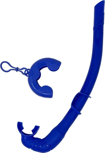 Vista 9 de Scuba Choice Silicone Roll-up Nautilus Snorkel with Storage Case, Compact 15" Flexible Snorkel, 3-1/2" Container, Easy to Pack & Store, Includes