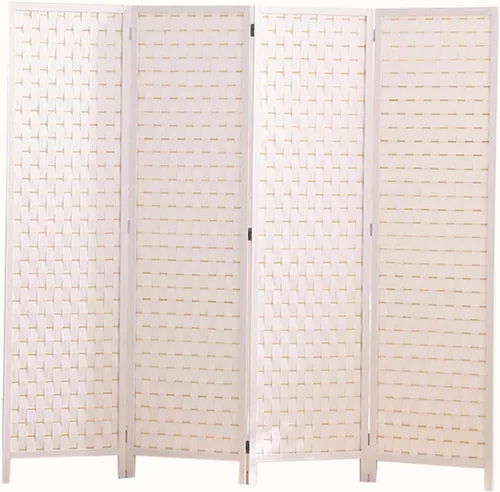 Vista 10 de Pantalla divisora de madera de 6 x 6 pies, divisor de pared para separación de habitaciones, pantalla de privacidad para interiores, independiente