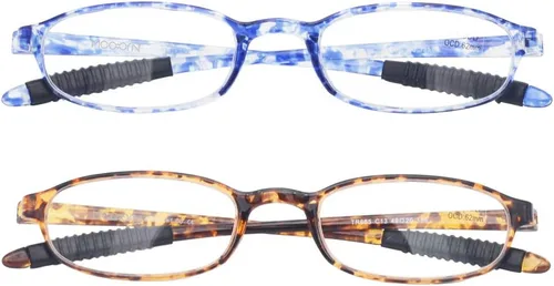 Vista 9 de Lentes de Lectura Ligeros, Lectores Flexibles (Plástico de Memoria), para Hombres y Mujeres