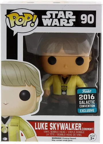 Vista 2 de Funko Vinilo Star Wars Pop! Luke Skywalker (Ceremonia) #90