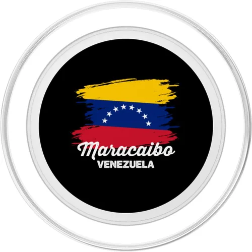 Vista 2 de Maracaibo Venezuela Travel Souvenir Bandera Venezolana Trip PopSockets MagSafe PopGrip para iPhone