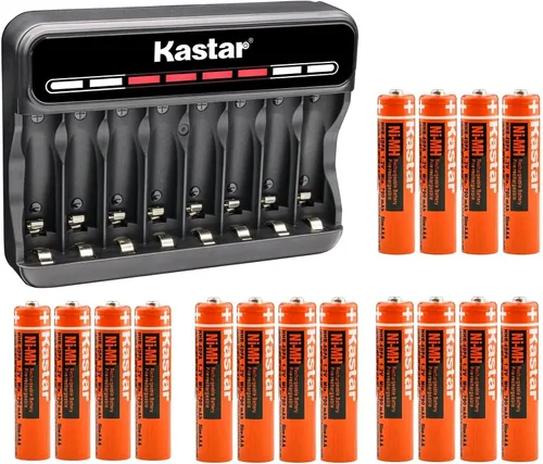 Vista 7 de Kastar CMH8 - Cargador USB inteligente compatible con Panasonic KX-TG6533B KX-TG6534 KX-TG6534B KX-TG6541 KX-TG6541B KX-TG6542 KX-TG6542B KX-TG6543
