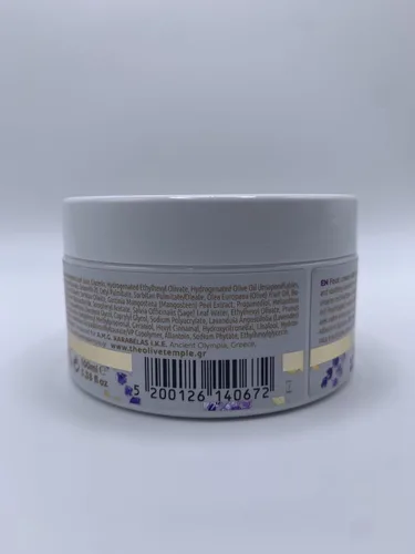 Vista 7 de Crema para pies de aceite de oliva y lavanda – Hidratante profundamente hidratante para pies suaves y reconfortados – Hecho en Grecia – 3.4 fl oz
