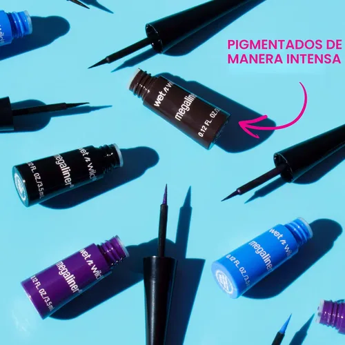 Vista 8 de wet n wild MegaLiner - Delineador de ojos líquido - Negro