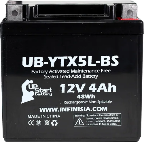 Vista 4 de UB-YTX5L-BS 12V 4Ah para batería 90