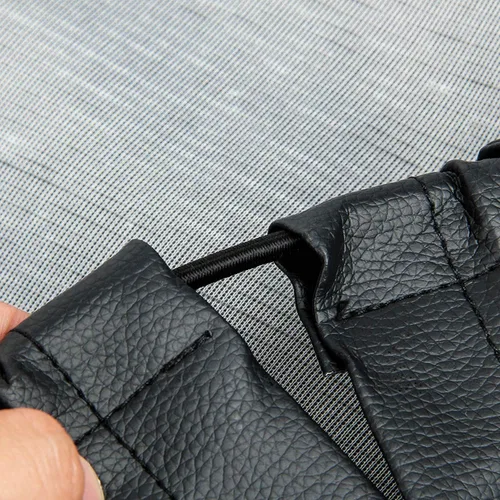 Vista 5 de Cubierta de rueda de repuesto, de piel de PVC, impermeable, a prueba de polvo, con bandera estadounidense, para Jeep Liberty Wrangler Rv Backoff