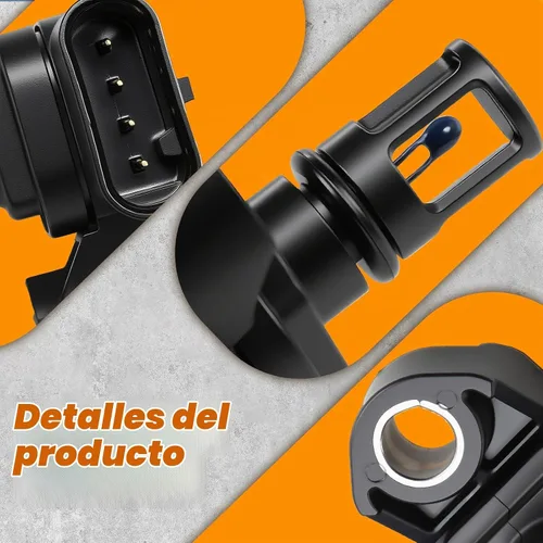 Vista 3 de FUSCH Sensor de presión y temperatura de aire de admisión, sensor de presión absoluta del colector MAP Compatible con Buick Cascada Encore Chevrolet