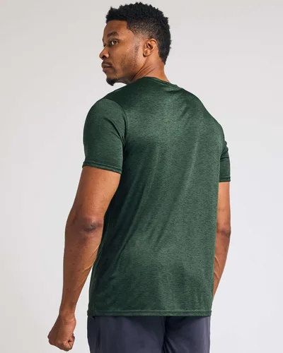 Vista 3 de Real Essentials Paquete de 4 camiseta deportiva de manga corta Dry-Fit para hombre (disponible en tallas grandes y altas)