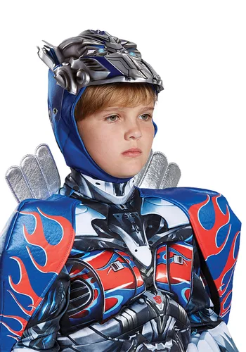 Vista 9 de Disfraz de Optimus Prime Prestige para niños Multicolor