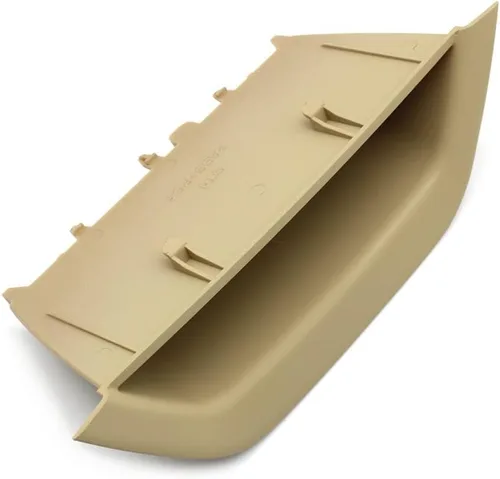 Vista 3 de Cubierta de la manija del apoyabrazos delantero izquierdo beige del panel de la manija de la puerta del conductor del reemplazo para BMW X3 X4 F25