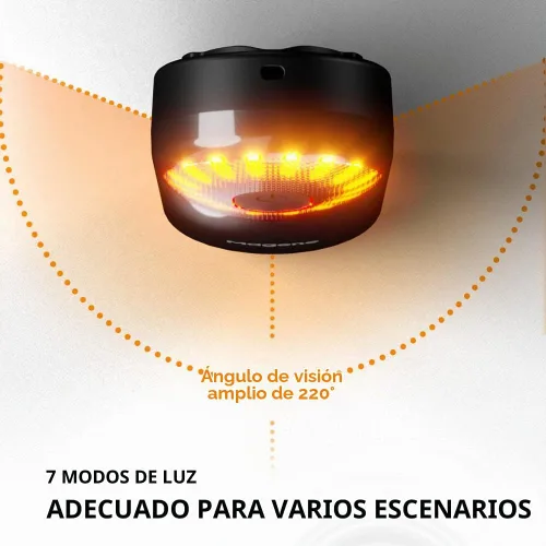 Vista 7 de Magene Luz trasera de radar para bicicleta L508, luz trasera inteligente de radar compatible con algunas computadoras y relojes de bicicleta