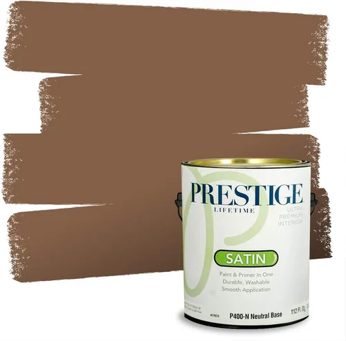 Vista 227 de Pintura 2 en 1, para primera mano y para exterior, de Prestige Paints, E100-N-1120BM