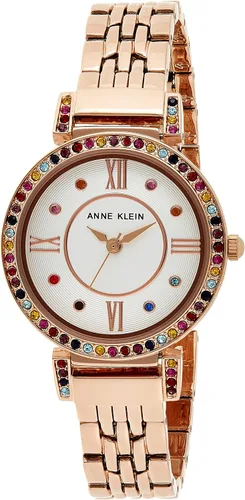 Vista 6 de Anne Klein AK/2928 - Reloj de pulsera con cristales acentuados de primera calidad, para mujer