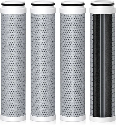 Vista 11 de Filtro de ducha mejorado compatible con cabezal de ducha de mano Cobbe para una mayor duración de filtración, filtro de agua de repuesto de alta