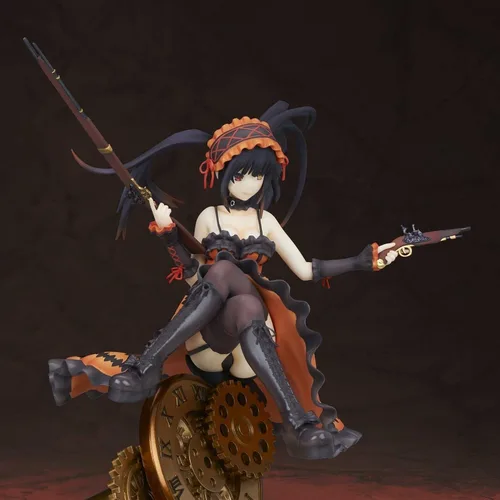 Vista 3 de Date A Live: Kurumi Tokisaki Figura de PVC totalmente pintada a escala 1:7, multicolor, 9 pulgadas