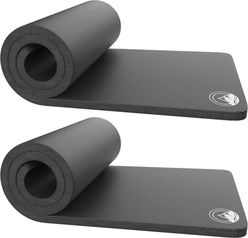 Vista 10 de Wakeman Outdoors - Colchoneta de dormir de espuma para acampar, almohadilla impermeable de 1.25 pulgadas de grosor con correas de transporte