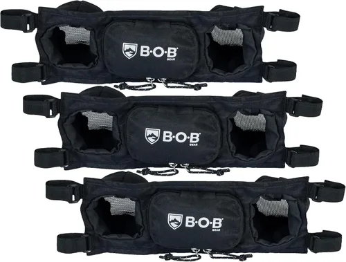 Vista 6 de BOB Gear Consola de manillar para cochecitos Duallie Jogging, color negro