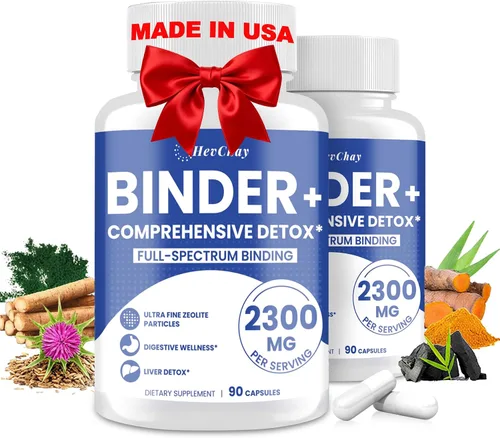 Vista 8 de Suplemento de carpeta desintoxicante de 2300 mg – Carpeta de desintoxicación todo en 1, carbón activado, zeolita, arcilla de bentonita – Limpieza