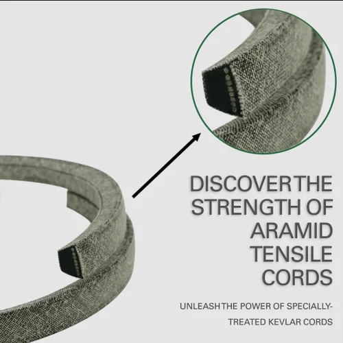 Vista 3 de 117-1018 Cinturón de cubierta para cortacésped fabricado con Kevlar 32.35 pulgadas compatible con Toro