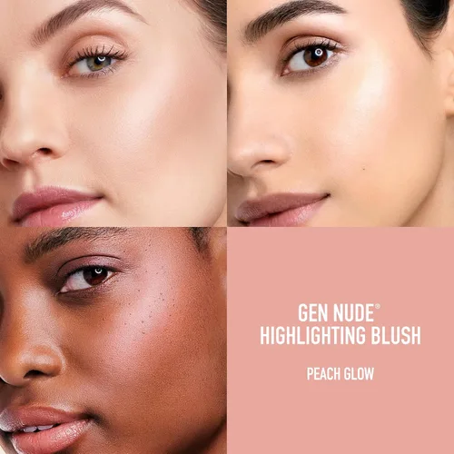 Vista 30 de bareMinerals Gen Nude - Rubor resaltador, color malva brillante, 0.14 oz