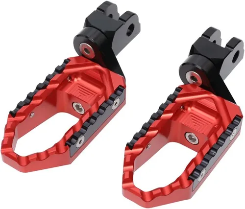 Vista 14 de MC MOTOPARTS Negro CNC 25mm Alargador de Riser Ajustable para Pedales de Pie Touring Delanteros Compatibles con NC 700 S/X 12-16 NC750X NC750S 16-19