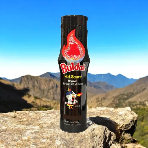 Vista 2 de Grupo de salsa de chile (1 PACK, SALSA CALIENTE NEGRA BULDAK)