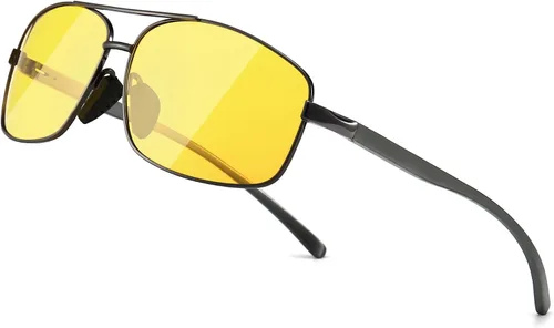 Vista 32 de SUNGAIT lentes de sol polarizados rectangulares livianos con protección 100% contra rayos UV