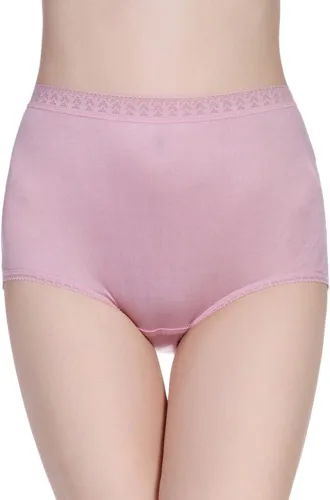 Vista 3 de Forever Angel - Calzones de tiro alto para mujer, 100% seda