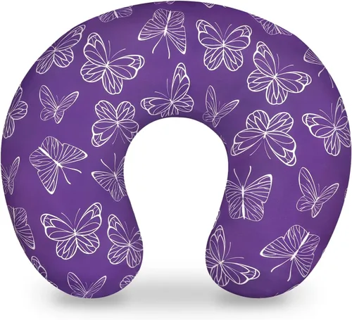 Vista 10 de Funda de almohada de lactancia, funda de almohada de lactancia materna para bebés, niñas y niños, funda de almohada elástica suave para lactancia