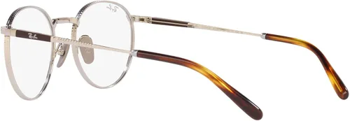 Vista 5 de Ray-Ban RX8237v - Marcos redondos de titanio con receta