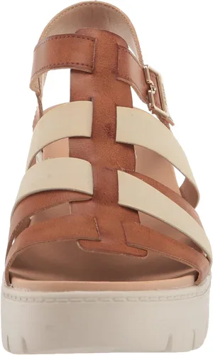 Vista 2 de Dr. Scholl's Shoes Sandalia de pescador con plataforma Check It Out para mujer