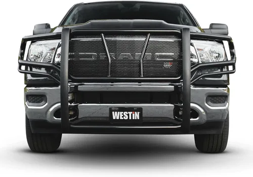 Vista 6 de Westin 57-3975 HDX Protector de parrilla de 1 pieza para Ram 1500 2019-2024 (Exc 1500 Classic) (Exc Rebel, Warlock & TRX)