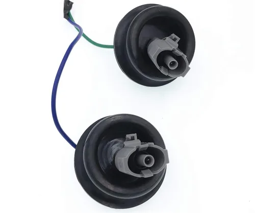 Vista 3 de Kit de sensor de detonación con par de arnés compatible con Chevy GMC Silverado Cadillac # 10456603 12589867