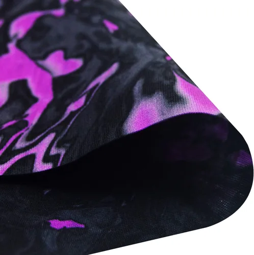 Vista 5 de Obacle Máscara Facial Sin Costuras Rave Bandana Hombres Mujeres para Protección contra Polvo Sol Viento Negro Puro Púrpura