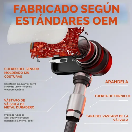 Vista 4 de A-Premium 4PCS Sensor TPMS Preprogramado Sensor de Monitoreo de Presión de Neumáticos - Compatible con Ram 1500 2019-2024 y Dodge Ram 1500 2019-2024