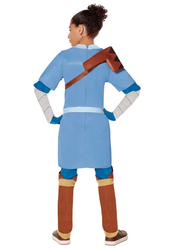 Vista 2 de Disfraz de Sokka de Avatar: La Leyenda de Aang para Niños Multicolor