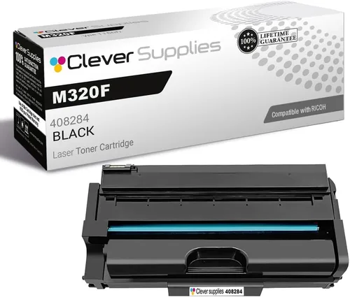 Vista 14 de CS - Cartucho de tóner para Ricoh Aficio BP20 402455, color negro