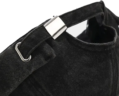 Vista 6 de Gorro de algodón para hombre, diseño retro sin bordes, sin aleros, estilo hip hop, para hombre