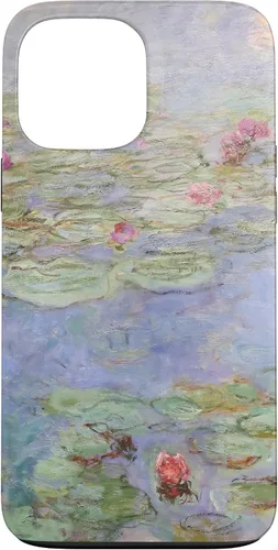 Vista 24 de Monet's Water Lilies Modern Art Impressionism Painting Cover Case for iPhone 17