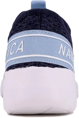 Vista 3 de Nautica - Tenis de deporte para mujer con agujetas, para correr, caminar, casuales.