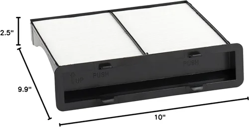 Vista 7 de Purolator C36115 Filtro de aire de cabina automotriz, filtro de repuesto OEM para compartimento de pasajeros de coche y camión para Subaru WRX