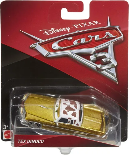 Vista 3 de Disney Cars Toys 3 Tex Dinoco - Vehículo fundido a presión