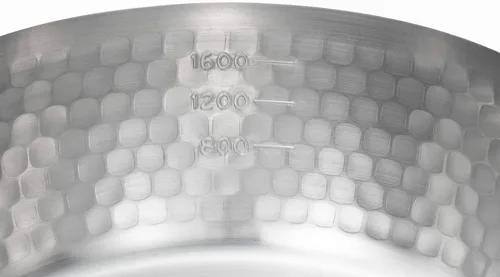 Vista 3 de Olla japonesa Yukihira de acero inoxidable de 7.9 in, 2.2 cuartos de galón, fabricada en Japón, 1 paquete