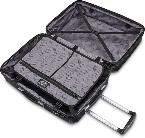 Vista 3 de Samsonite Winfield 3 DLX Spinner, Negro, Maleta de mano de 20 pulg.