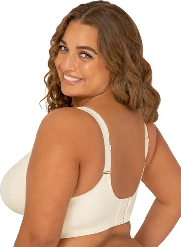 Vista 3 de Fruit of the Loom Brasier de algodón sin aros en tallas grandes, para mujer