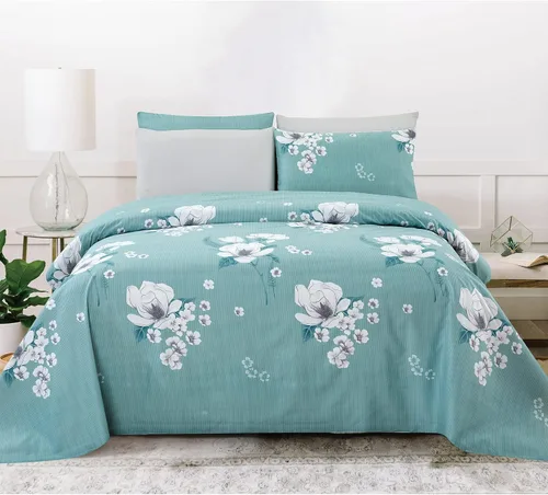 Vista 10 de Lujoso juego de sábanas de microfibra sin arrugas, combina elegancia y comodidad, transforma tu espacio de sueño en un oasis sereno y elegante