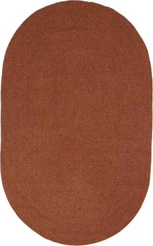 Vista 13 de BNM - Alfombra ovalada bohemia para interiores y exteriores con patrón trenzado sólido, perfecta para patio trasero, patio, oficina, sala de estar