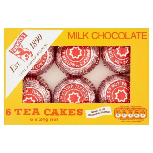 Vista 4 de Tunnock's Tartas de té (paquete de 6 x 12)