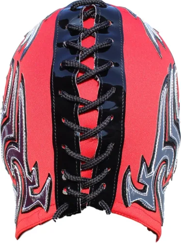 Vista 6 de Máscara de lucha libre mexicana, licra Pro-Fit, talla adulto